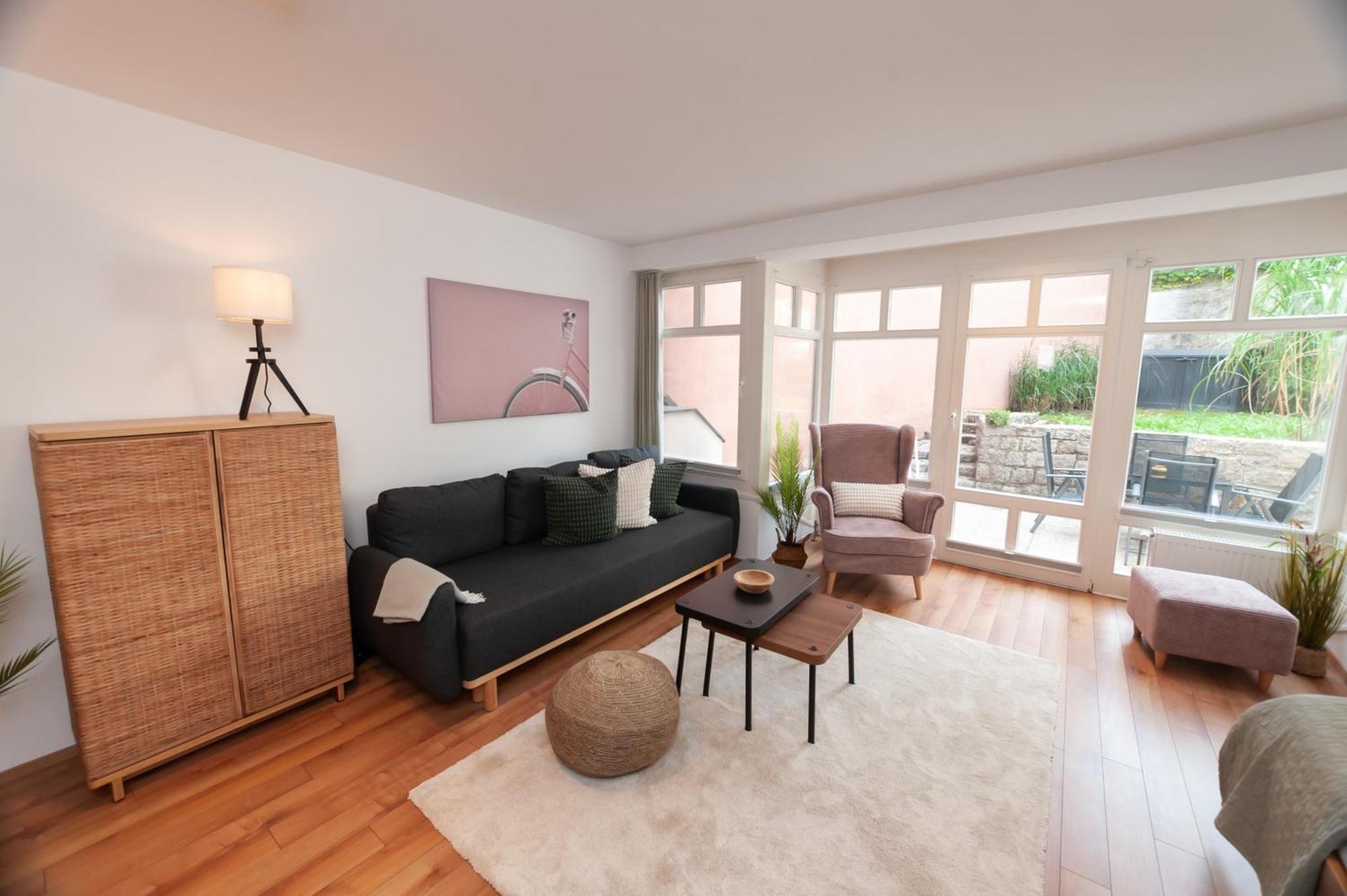 Freitraum Apartments No3 City Mit Eigenem Garten Бад Нойщат ан дер Зале Екстериор снимка